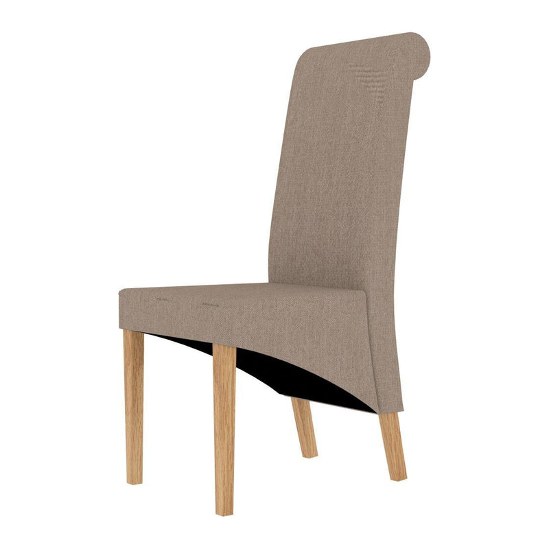 Amelia Dining Chair Beige (Pack of 2) - Bankrupt Beds