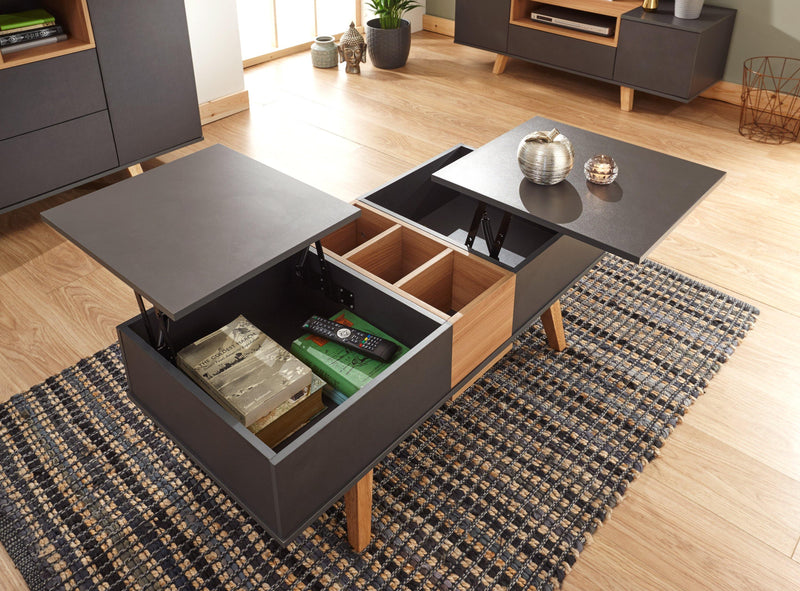 Modena Double Lifting Coffee Table - Bankrupt Beds