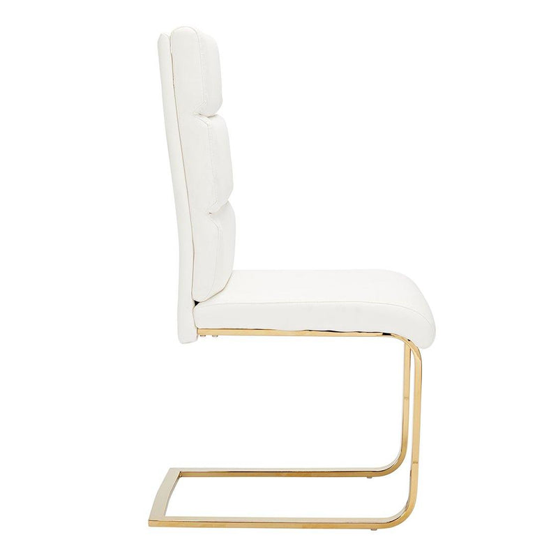 Antibes Dining Chair White (Pack of 2) - Bankrupt Beds