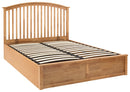 Madrid Wooden Ottoman Bed 135cm - Bankrupt Beds