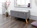 Minstrel Storage Ottoman Large - Bankrupt Beds
