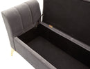 Pettine Ottoman Storage Bench