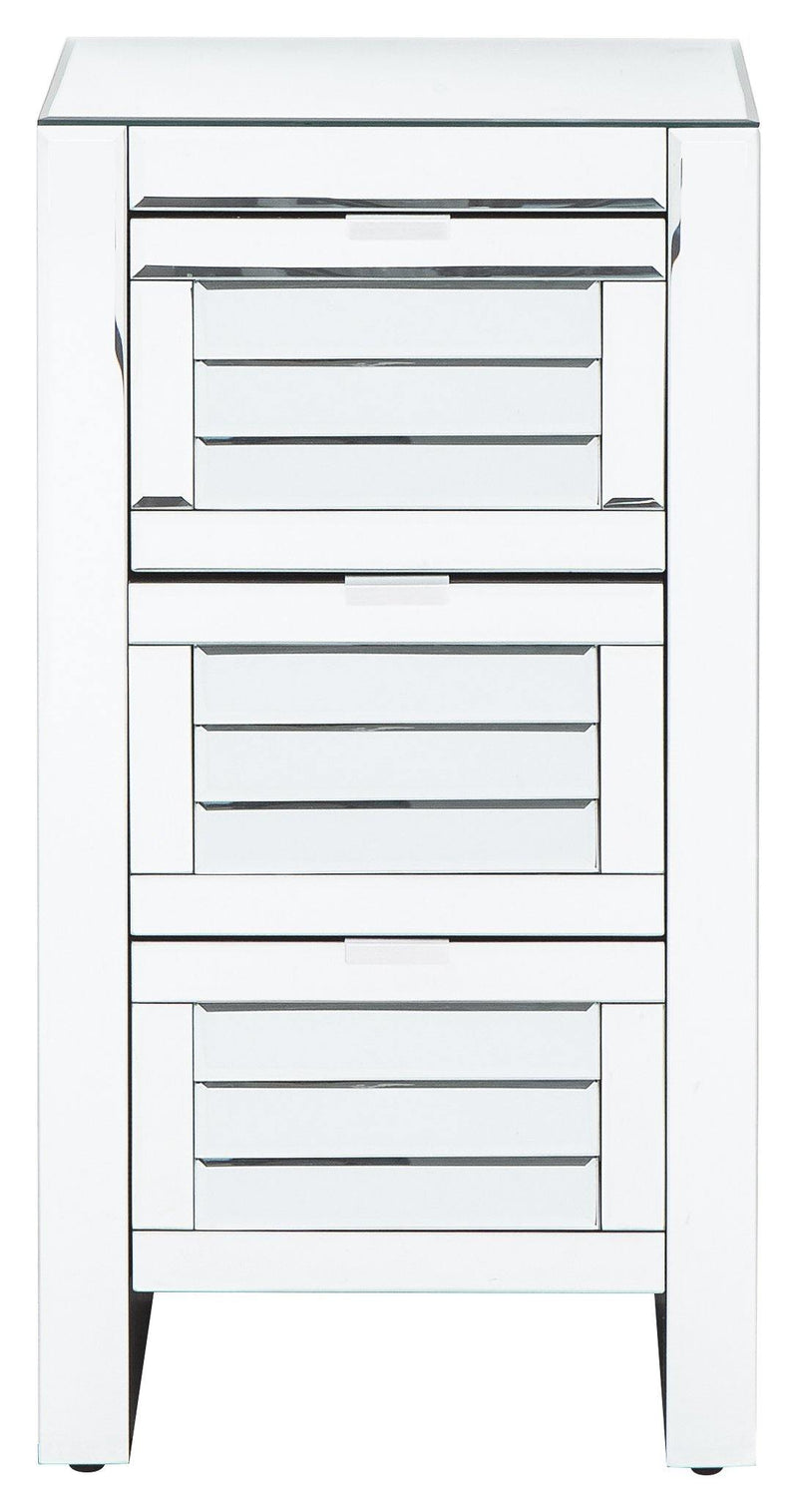 Antigua 3 Drawer Louvered Chest - Bankrupt Beds