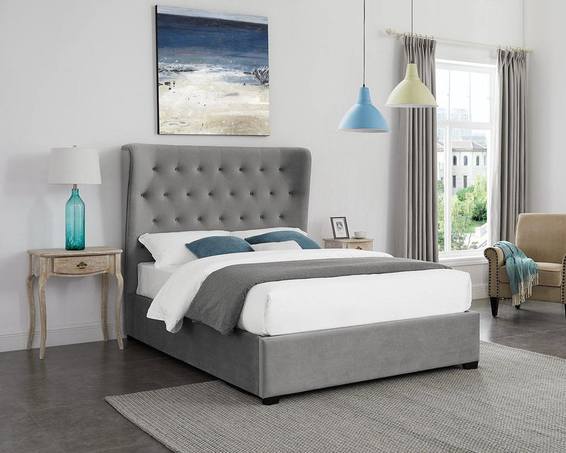 Belgravia Grey Double Bed - Bankrupt Beds