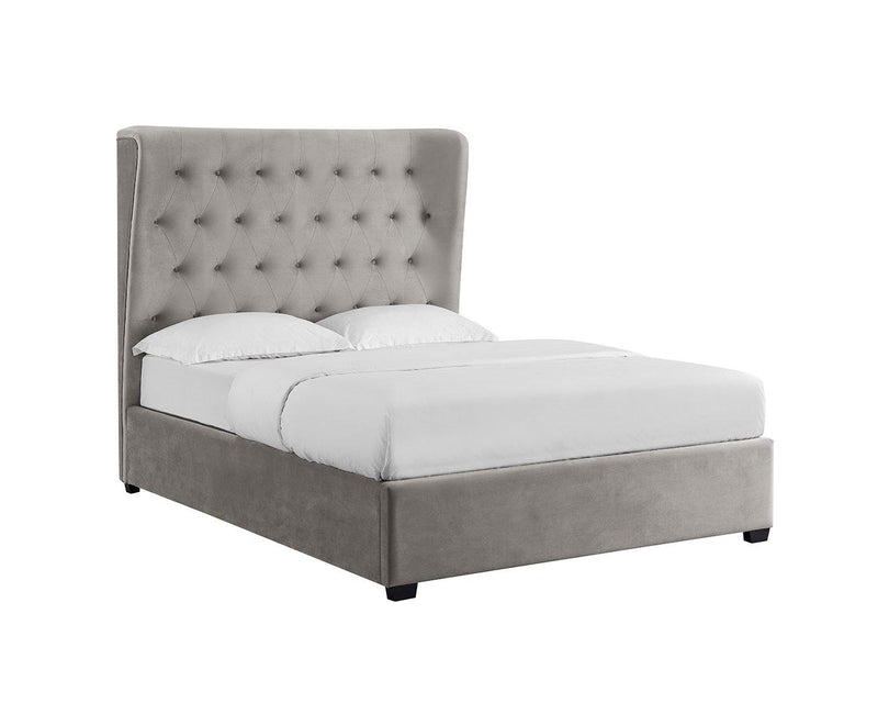 Belgravia Grey Kingsize Bed - Bankrupt Beds