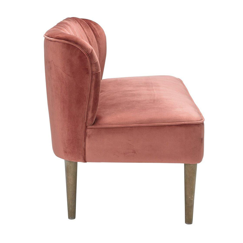 Bella 2 Seater Sofa Vintage Pink - Bankrupt Beds