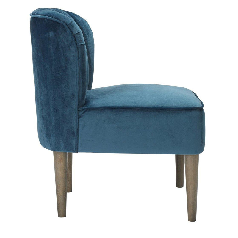 Bella Chair Midnight Blue - Bankrupt Beds