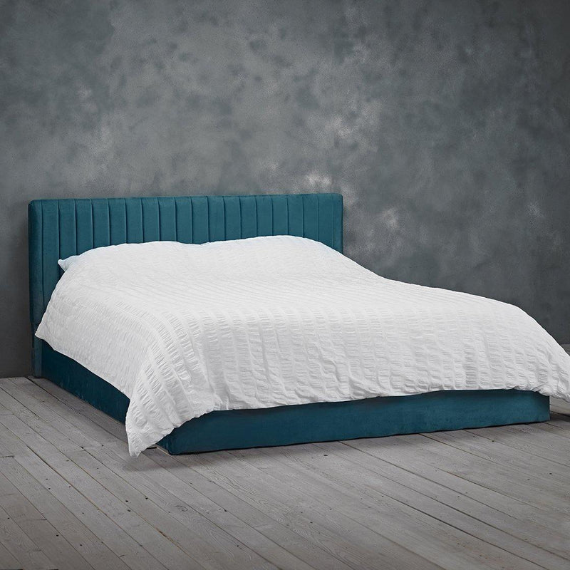 Berlin Teal Small Double Bed - Bankrupt Beds