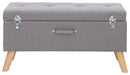 Minstrel Storage Ottoman Large - Bankrupt Beds