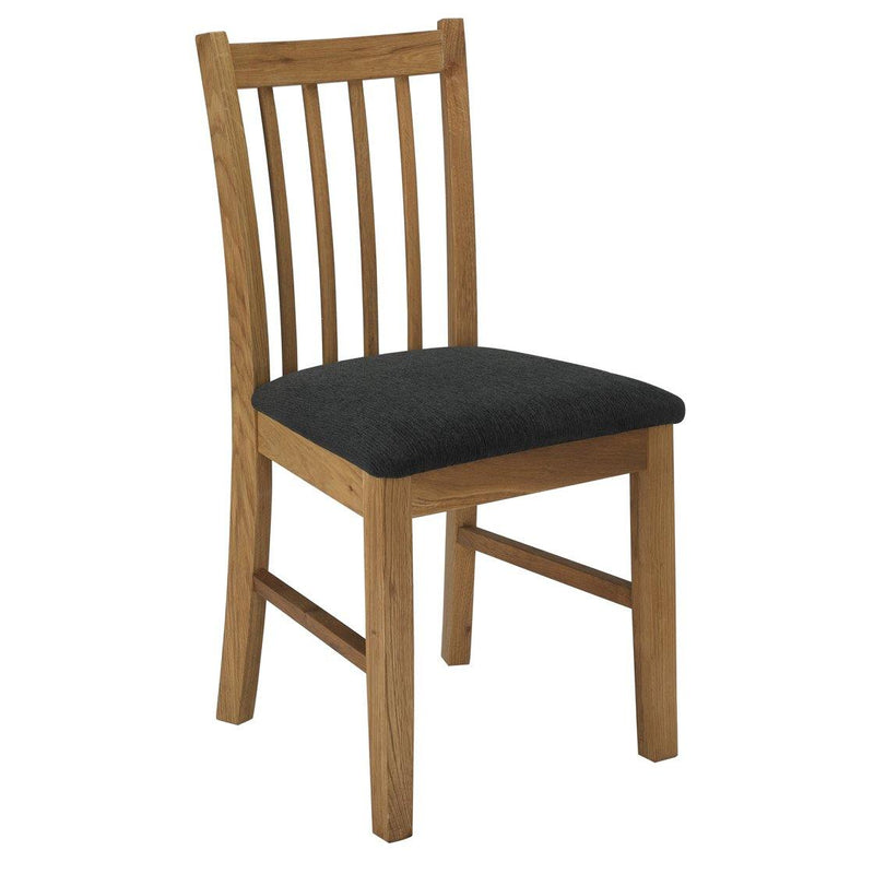 Brooklyn Dining Chair Oak (Pack of 2) - Bankrupt Beds