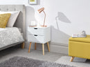 Nyborg Single 2 Drawer Bedside