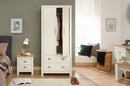 Lancaster 2 Door 2 Drawer Wardrobe - Bankrupt Beds