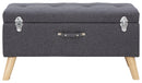 Minstrel Storage Ottoman Large - Bankrupt Beds