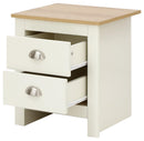 Lancaster 2 Drawer Bedside - Bankrupt Beds