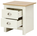 Lancaster 2 Drawer Bedside
