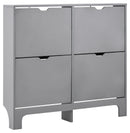 Narrow 4 Drawer Shoe Cabinet