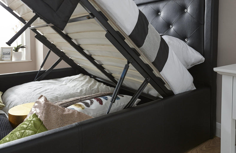 Hollywood 135cm Ottoman Bed - Bankrupt Beds