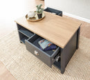 Lancaster 2 Drawer Coffee Table - Bankrupt Beds