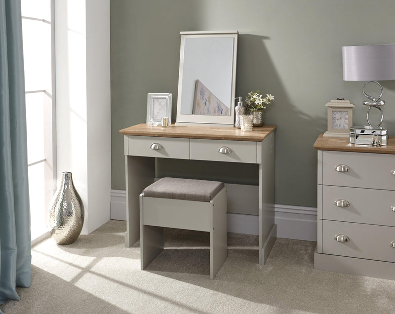 Kendal Dressing Table with Stool - Bankrupt Beds