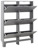 Narrow 6 Drawer Shoe Cabinet