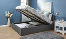 End Lift Ottoman Bed 135cm - Bankrupt Beds