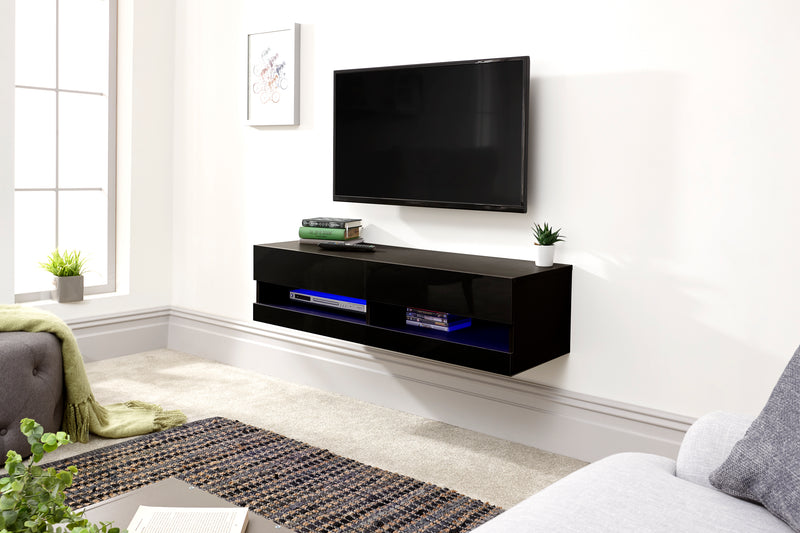 Galicia 120cm Wall TV Unit with LED