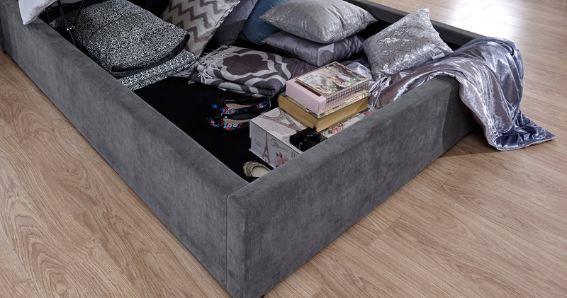 Dakota 135cm Ottoman Bed with Solid Base