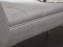 Milan Upholstered Bench - Bankrupt Beds