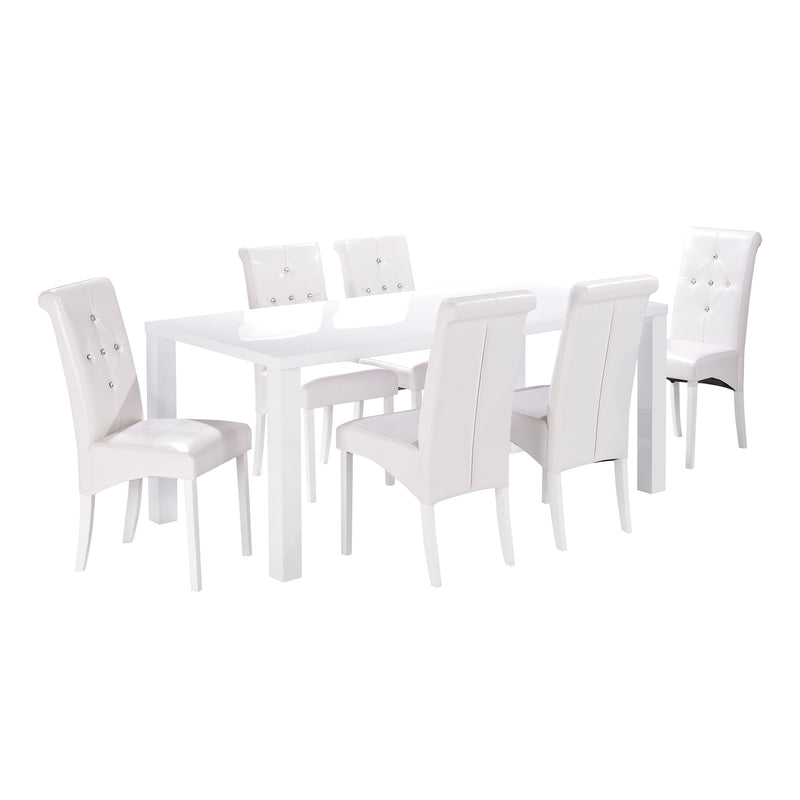 Monroe Puro Large Dining Table White