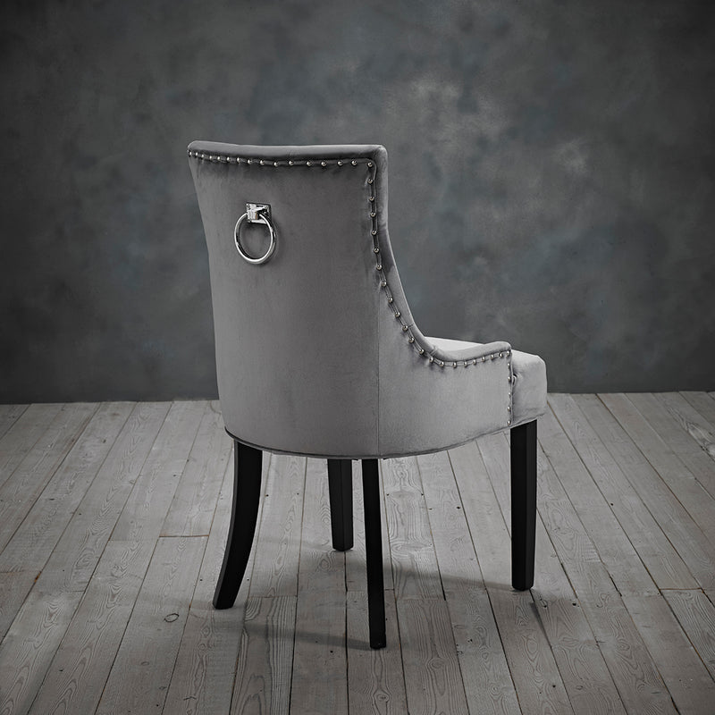 Morgan Chair Grey (Pack Of 2)