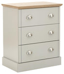 Kendal 3 Drawer Chest - Bankrupt Beds