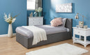 Side Lift Ottoman Bed 90cm