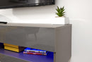 Galicia 120cm Wall TV Unit with LED - Bankrupt Beds