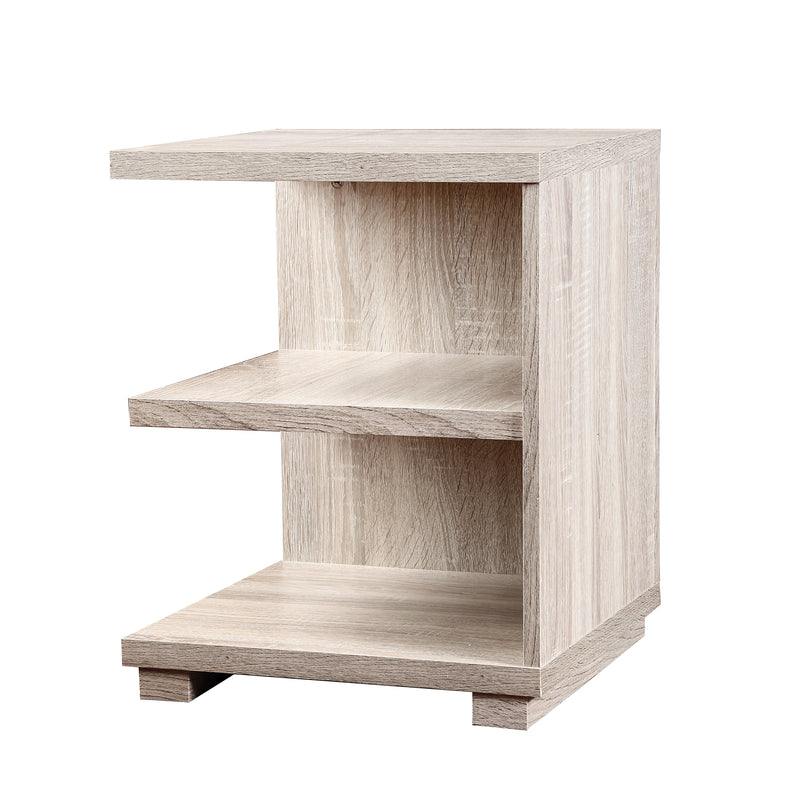 Oslo End Table Pale Washed Oak