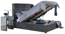 Dakota 150cm Ottoman Bed with Solid Base