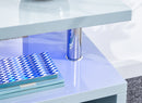 POLAR HIGH GLOSS LED SIDE TABLE