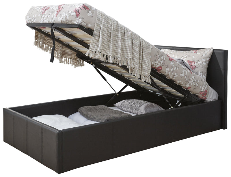 End Lift Ottoman Bed 90cm - Bankrupt Beds