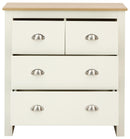 Lancaster 2+2 Drawer Chest - Bankrupt Beds