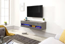 Galicia 120cm Wall TV Unit with LED - Bankrupt Beds