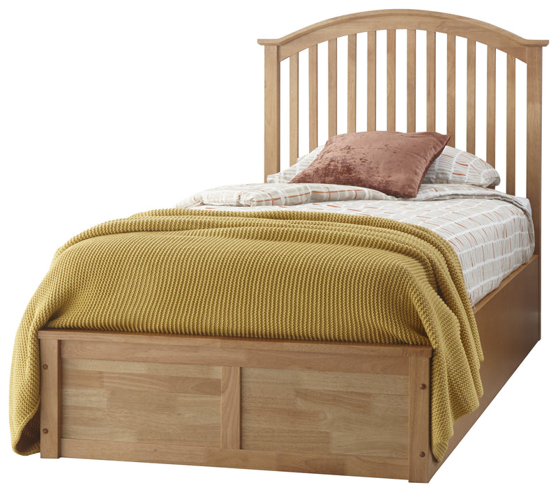 Madrid Wooden Ottoman Bed 90cm - Bankrupt Beds