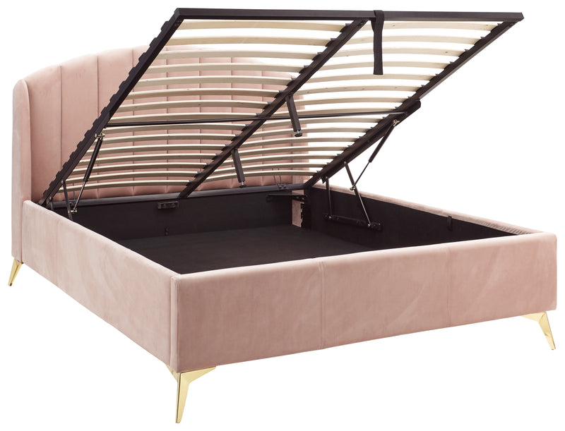 Pettine 135cm End Lift Ottoman Bed