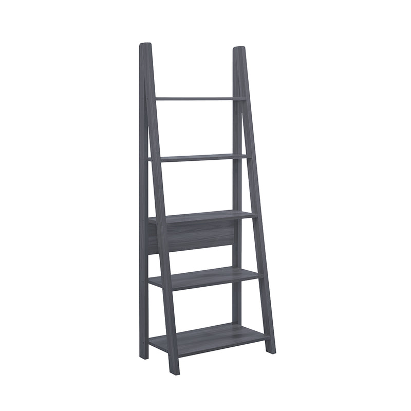 Tiva Ladder Bookcase Black