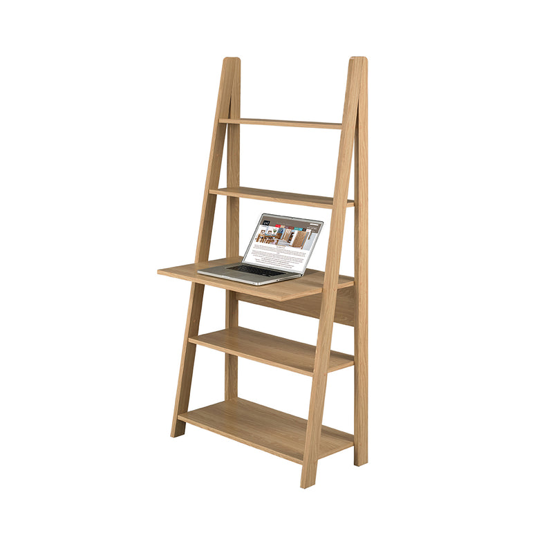 Tiva Ladder Desk Oak