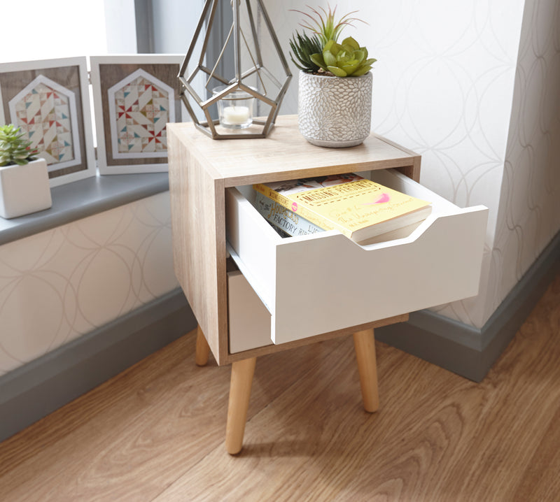 Stockholm 2 Drawer Nightstand