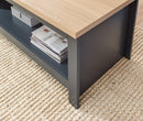 Lancaster Coffee Table with Shelf - Bankrupt Beds