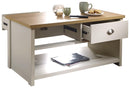 Lancaster 2 Drawer Coffee Table - Bankrupt Beds