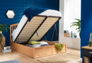 Madrid Wooden Ottoman Bed 135cm - Bankrupt Beds