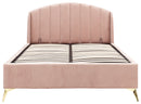 Pettine 135cm End Lift Ottoman Bed