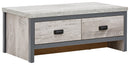 Boston 2 Drawer Coffee Table - Bankrupt Beds