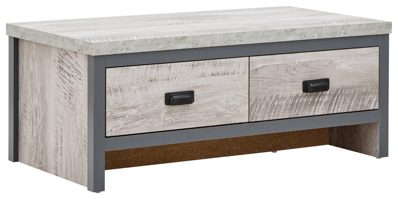 Boston 2 Drawer Coffee Table - Bankrupt Beds